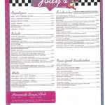 Jody's Diner Menu Page 2